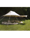 Medieval Burgundian Tent 350 gsm Natural Color image 2