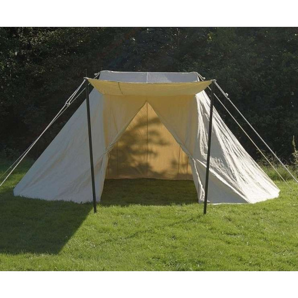 Medieval Historical Jorvik Saxon Tent 350 gsm Natural Color