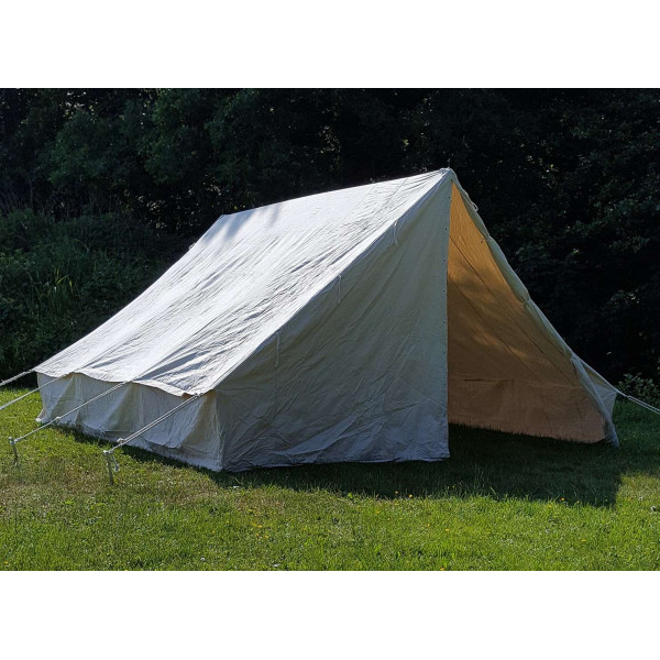 Medieval Roman Tent Natural Color 350 gsm Cotton