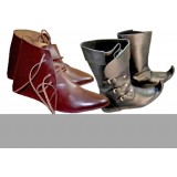 Medieval Leather Footwear