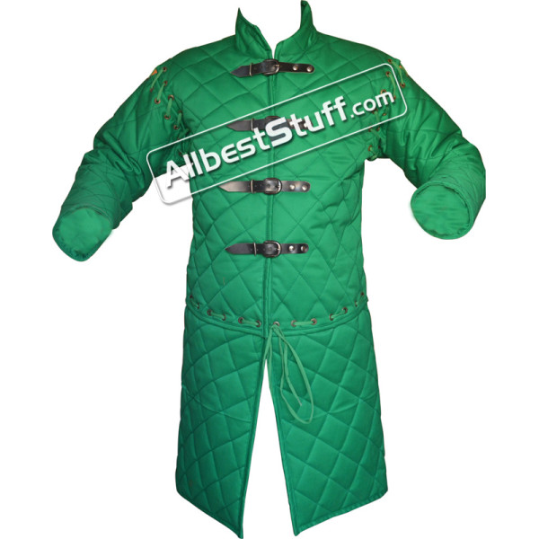 Medieval Arthur Full Sleeve Gambeson with Tasset