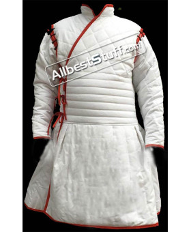 Medieval Thick Padded Full Sleeve Body fit Gambeson Larp