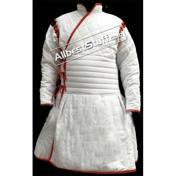 Medieval Thick Padded Full Sleeve Body fit Gambeson Larp