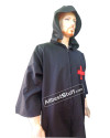 Medieval Tunic Renaissance Comfortable Larp Shirt Costume with Hood image 1