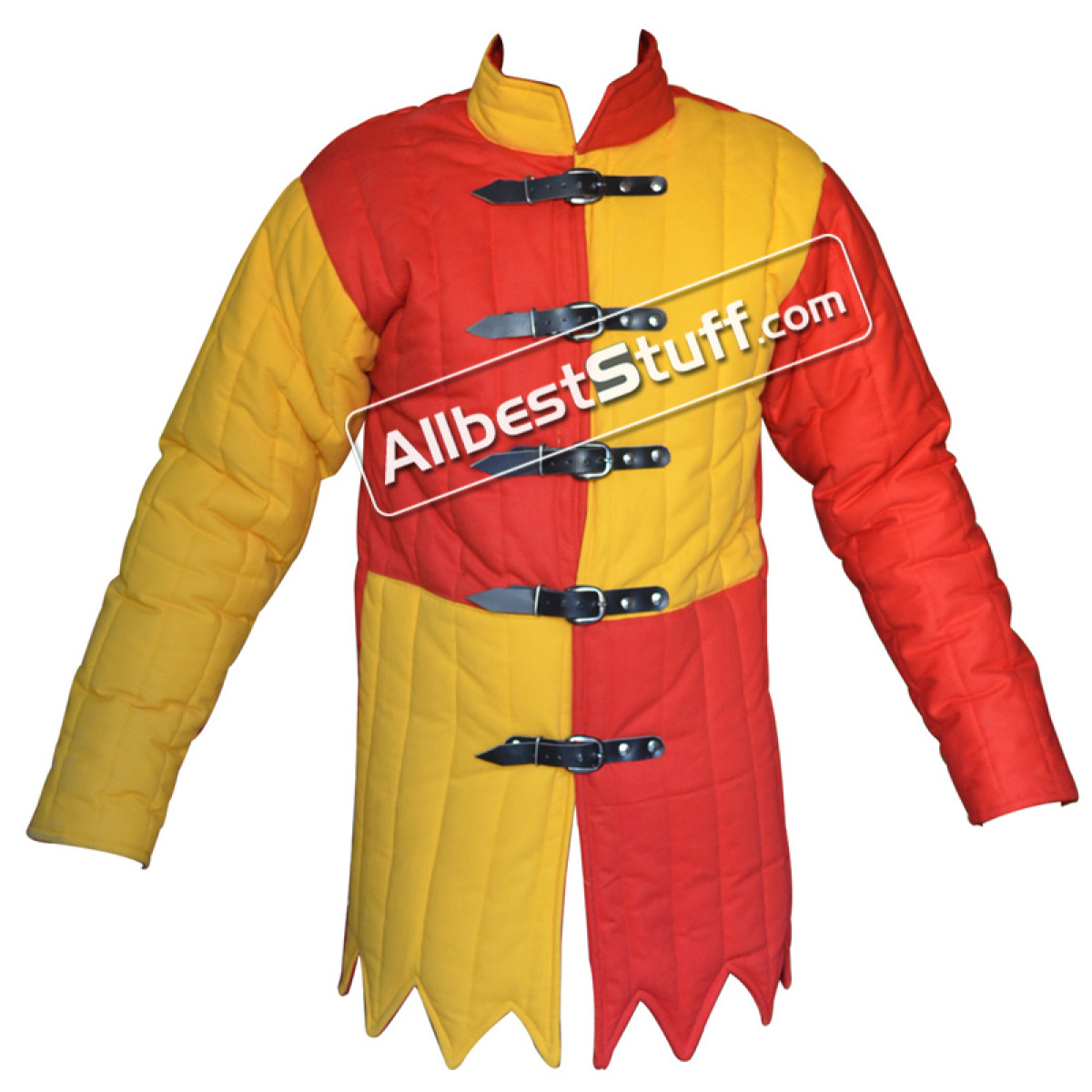 Multi Colored Medieval Thick Padded Gambeson