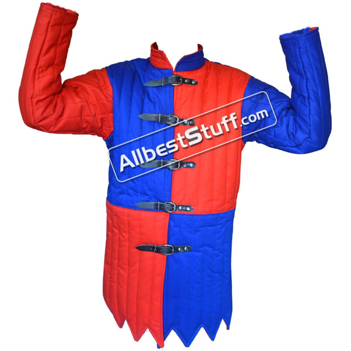 Multi Colored Medieval Thick Padded Gambeson