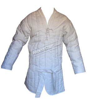 Padded Gambeson Front Close with Belt