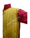 Medieval Thick Padded Gambeson Stitched Sleeves image 5