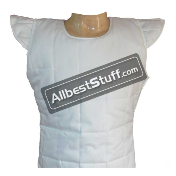 Sleeveless Cotton Padded Tunic Black OR White