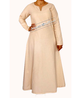 Cotton Medieval Viking Women Cotton Underdress