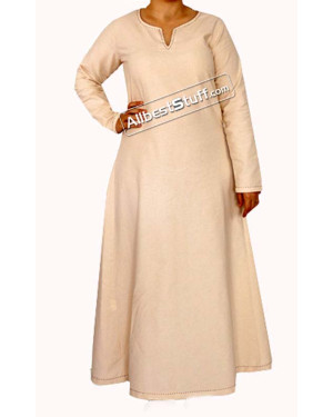 Cotton Medieval Viking Women Cotton Underdress