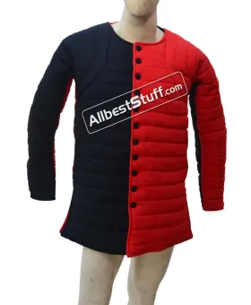 Medieval 14th Century Armor Multi Color Padded Archers Gambeson