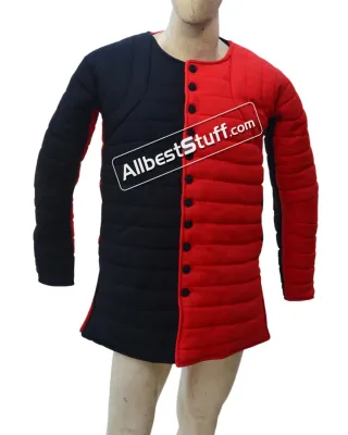 Medieval 14th Century Armor Multi Color Padded Archers Gambeson