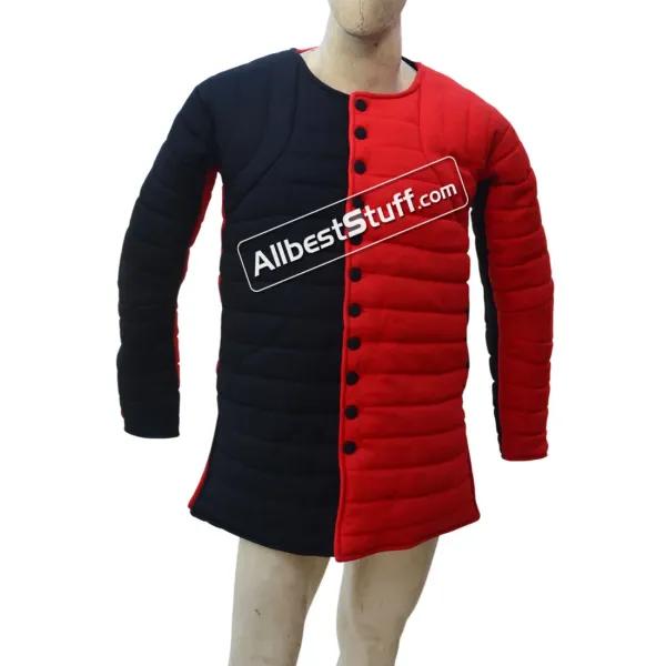 Medieval 14th Century Armor Multi Color Padded Archers Gambeson