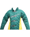 Medieval Gambeson 5 Buckle Long Padded Armor Multi Color image 11