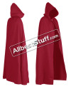 Medieval Historical Outerwear Cotton Cloak with Cape image 2