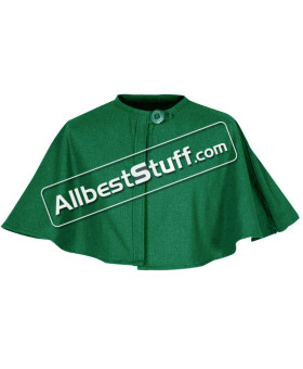 Medieval Historical Reenactments Cotton Shoulders Outfit Cape