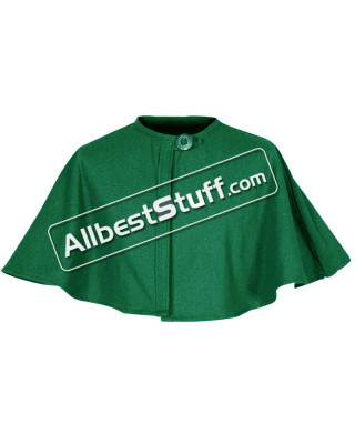 Medieval Historical Reenactments Cotton Shoulders Outfit Cape
