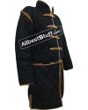 Medieval Leather Edging Arthur Full Sleeve Gambeson with Tasset image 4