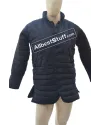 Medieval Slim Fitting Gambeson Thick Padded Collar Full Sleeves image 2