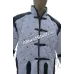Medieval Viking Gambeson with Leather Trim Full Sleeve Cotton Gambeson