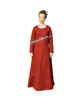 Medieval Viking Women Cotton Underdress