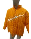 Thick Padded Zig Zag design Gambeson Cotton Padded image 3