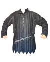 Cotton Gambeson Black with Stainless Steel Maille Voiders Rust Proof image 2