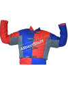 Multi Colored Cotton Gambeson with Riveted Maille Voiders image 1