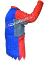 Multi Colored Cotton Gambeson with Riveted Maille Voiders image 3