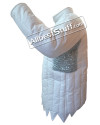 Cotton Gambeson Flat Riveted Maille Voider in Galvanized Finish image 4