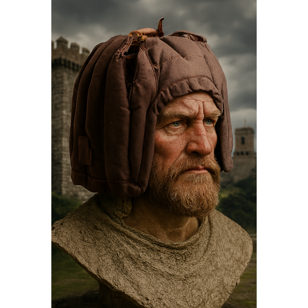 Medieval Authentic Cotton Padded Arming Cap