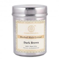 Khadi Natural Herbal Hair Color Dark Brown 150 gm Ayurvedic Dye Hair Herbal Care