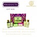 Khadi Natural Gift Box set of 6 Cleanser Body Wash Moisturizer Soap Conditioner