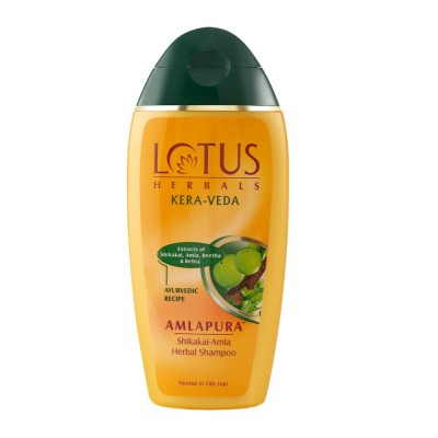 Lotus Herbal Amlapura Shikakai Amla Herbal Shampoo 200 ml Long Strong Hair Care