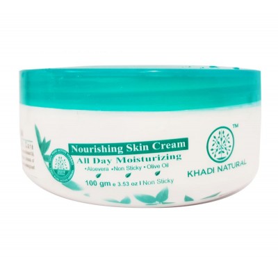 Khadi Natural Nourishing Skin Cream 100 ml Ayurvedic Herbal Skin Face Body Care Gift