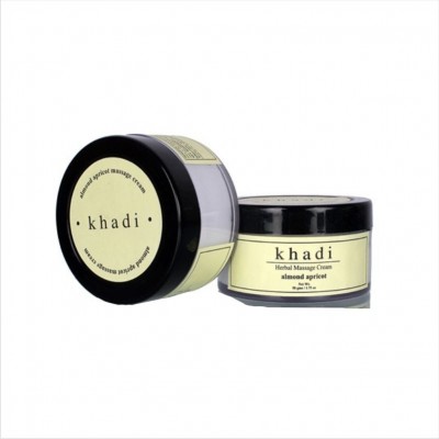 Khadi Natural Almond & Apricot Massage Cream Ayurvedic Skin Face Body Care Gift
