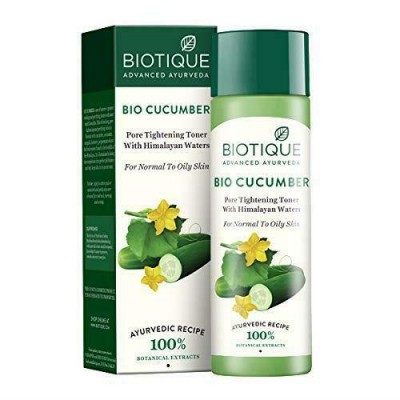 Biotique Bio Cucumber Pore Tightening Face Freshener 120 ml Face Skin Body Care