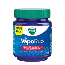 Vicks Vaporub Saver Pack 110 ml blocked chest nose congestion cough cold care