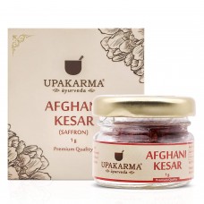 UPAKARMA Pure Natural Finest A++ Grade 1 Gram Afghani Kesar Saffron Threads Pack