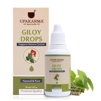 UPAKARMA Ayurveda Giloy Drops 30 ml Ayurvedic Herb Boost Immunity Strength Care