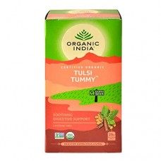 Lot of 4 Organic India Tulsi Tummy 100 Tea Bags Ayurvedic Natural Health Care