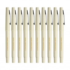 Pack of 10 Luxor Graphic Micro Pen Assorted in Pouch 0.5 mm tip fine writing