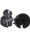 Medieval Hourglass 14th Century Gauntlets Black finish image 5