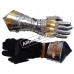SALE! Medieval Articulated Gauntlets with Brass Accents