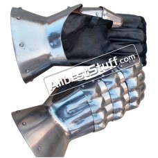SALE! Medieval Functional Gloves Made of 16 Gauge Steel Mitten