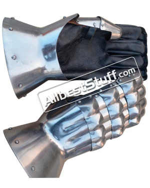 SALE! Medieval Functional Gloves Made of 16 Gauge Steel Mitten
