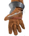 Medieval Gauntlets Hourglass with Leather Gloves wrist protection image 2