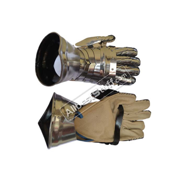 Medieval Functional Gauntlets Steel Gloves
