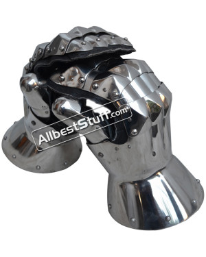 SALE! Medieval Steel Functional Mitten 16 Gauge